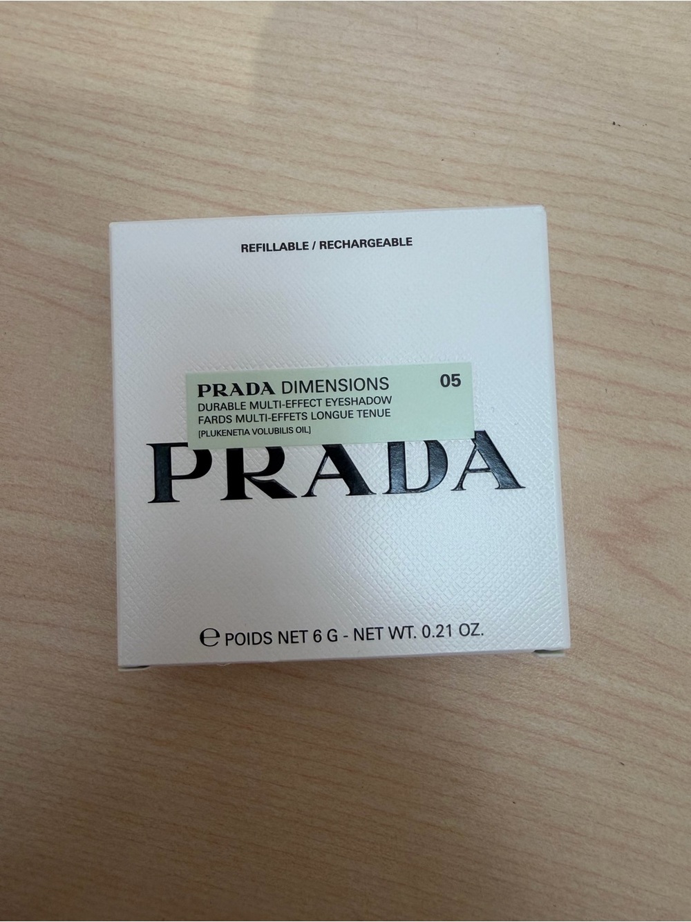 PRADA Dimensions 05 PURE Multi Effect Eyeshadow Palette .21 Oz NIB - Picture 9 of 11